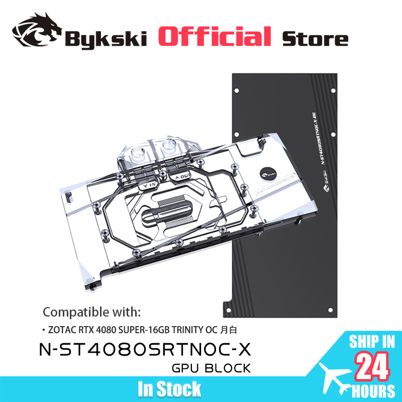 Rtx 4080 Water Cooling Block - Bloc GPU Bykski N-ST4080SRTNOC-X pour carte