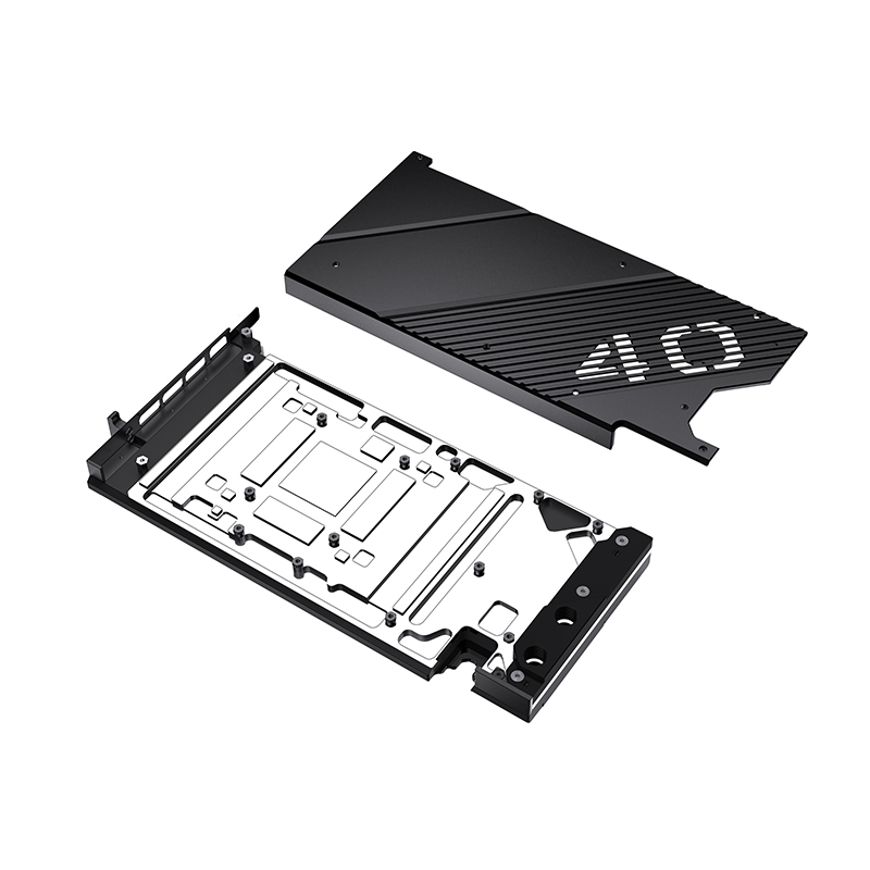 Rtx 4090 Water Block Full Cover - Refroidisseur d'eau pour carte graphique Bykski