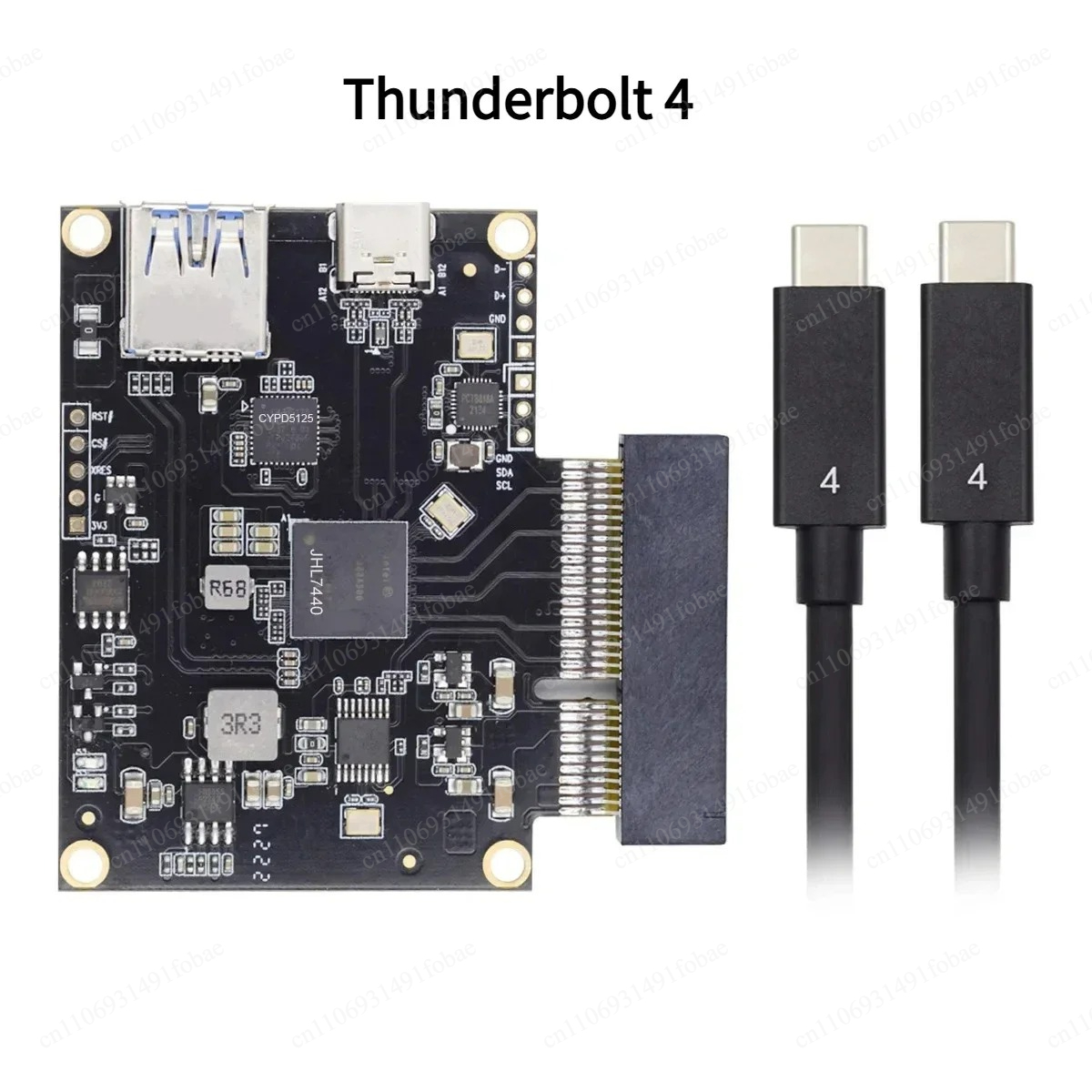 Gpu External Dock Egpu Thunderbolt 4 - Station d'accueil pour carte graphique externe