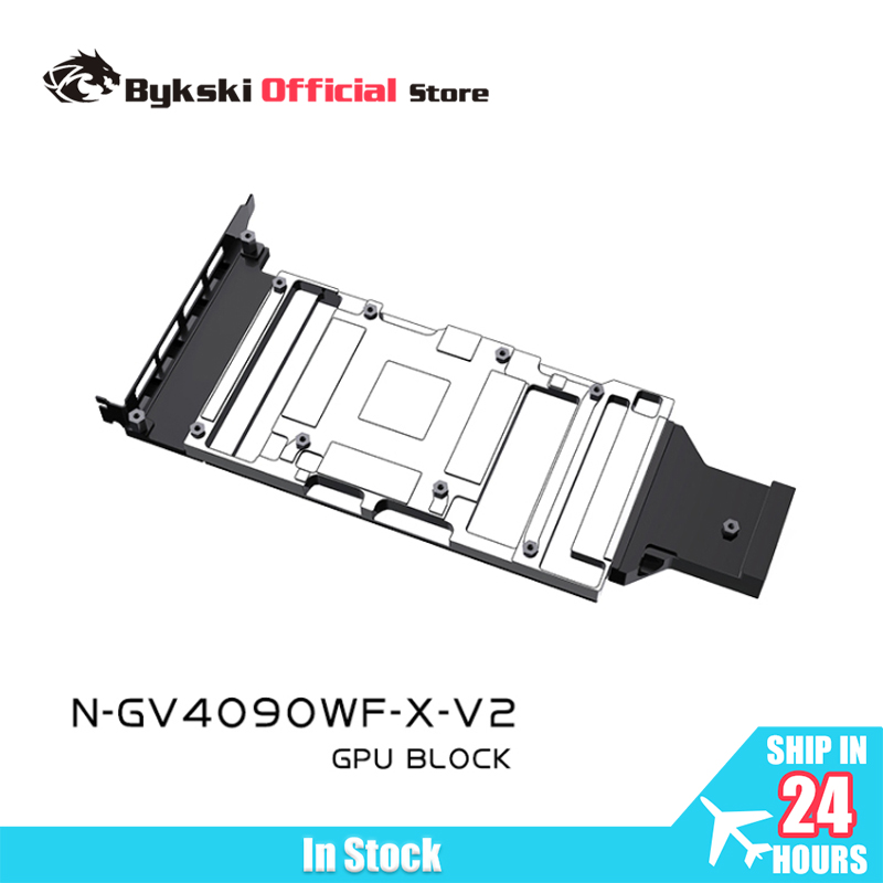 Rtx 4090 Water Block Full Cover - Bykski N-GV4090WF-X-V2 bloc GPU pour GIGABYTE