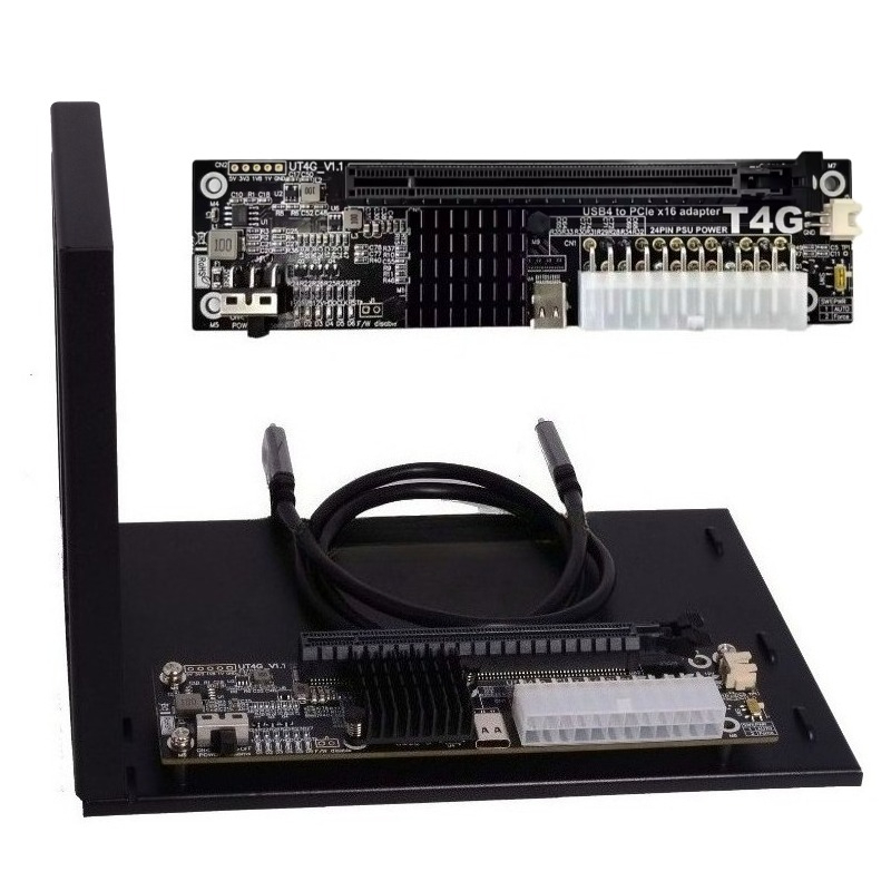 Gpu External Dock Egpu Thunderbolt 4 - Adaptateur externe USB4 Thunderbolt 4/3 vers