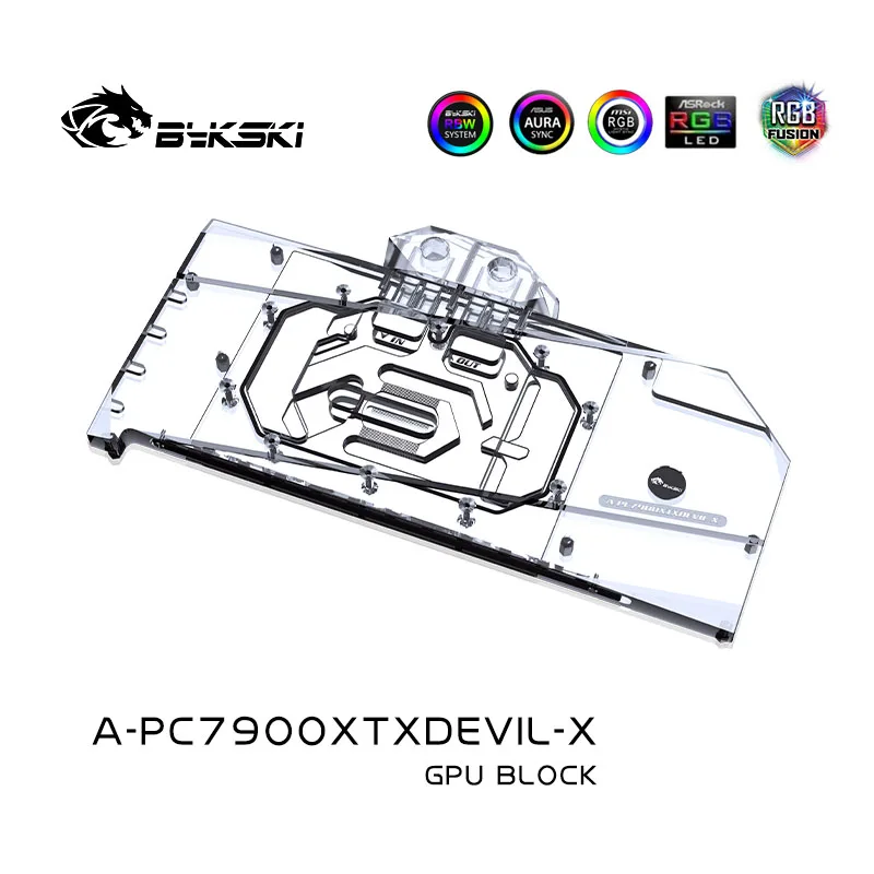 Bykski A-PC7900XTXDEVIL-X bloc - Rx 7900 Xtx 24Gb avis et prix