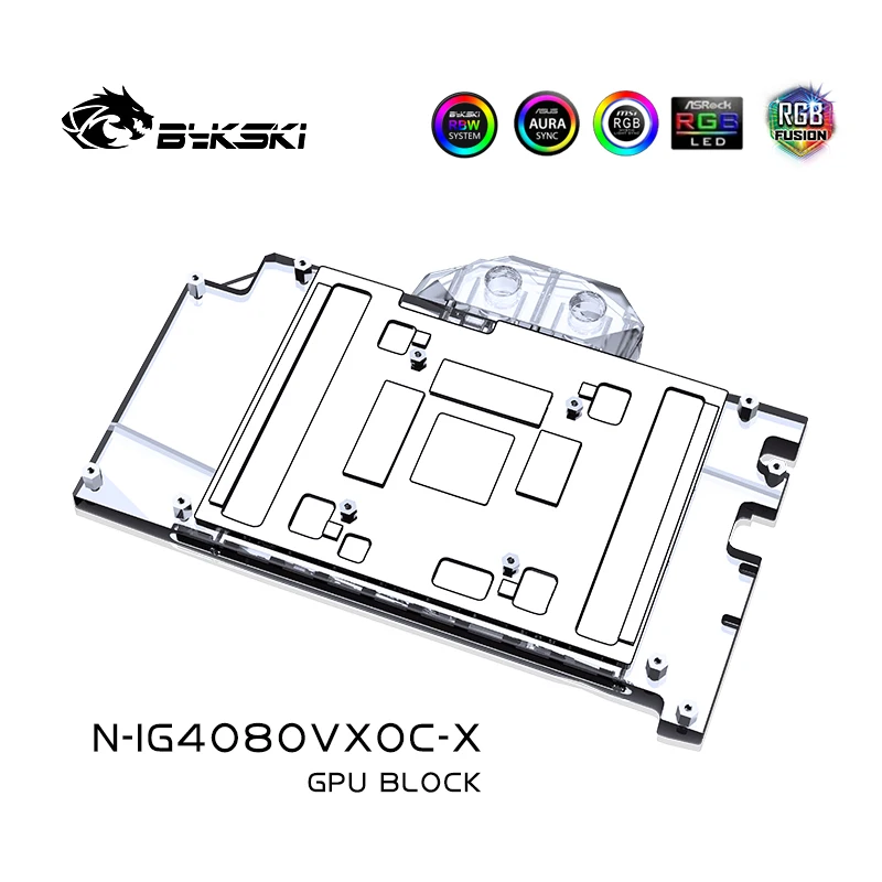 Bykski N-IG4080VXOC-X bloc GPU - Rtx 4080 Water Cooling Block avis et prix