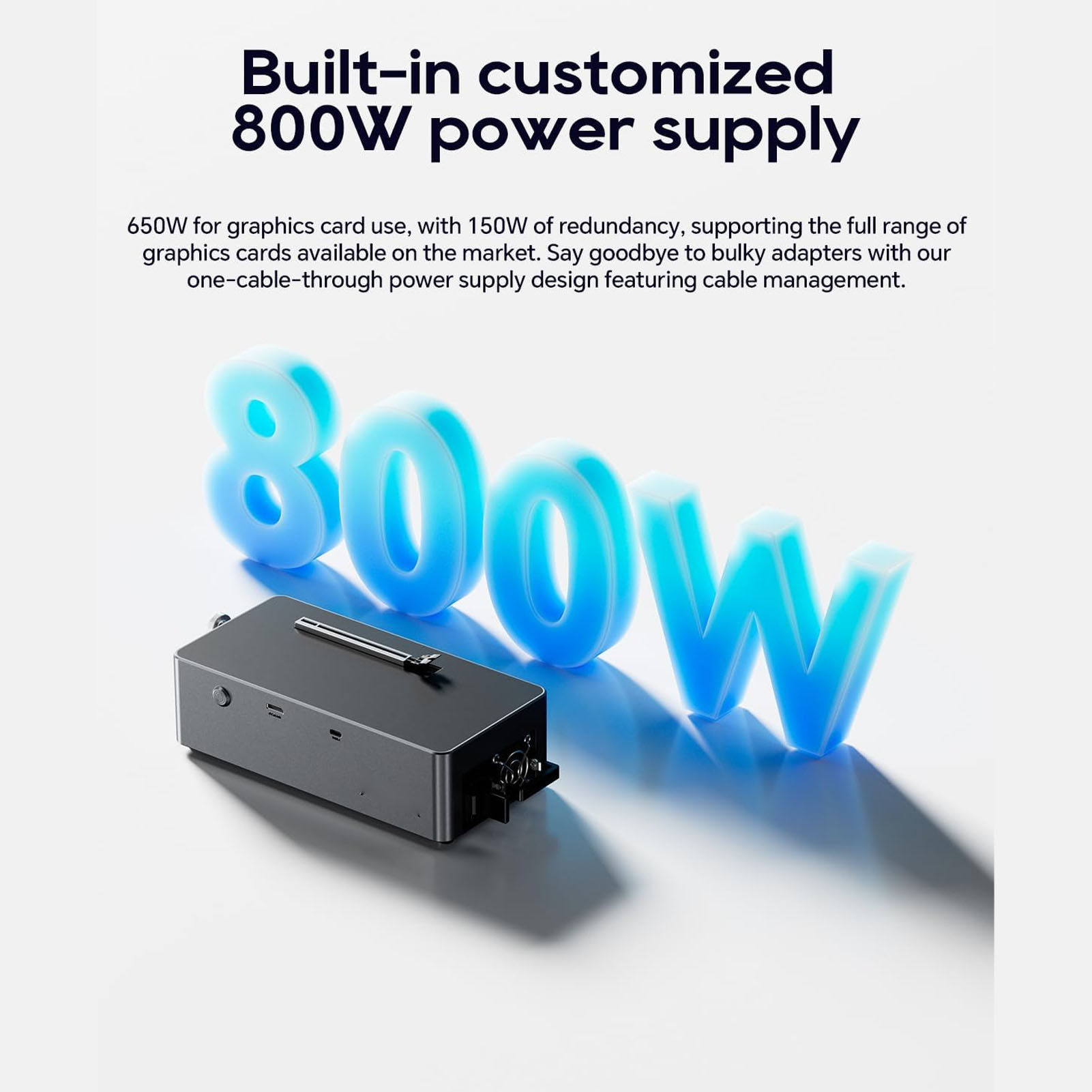 Station d'accueil EGPU avec al - Oculink Gpu Dock Station avis et prix