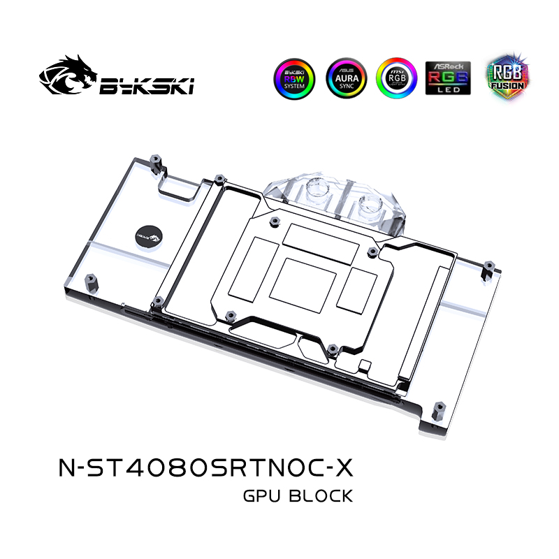 Bloc GPU Bykski N-ST4080SRTNOC - Rtx 4080 Water Cooling Block avis et prix