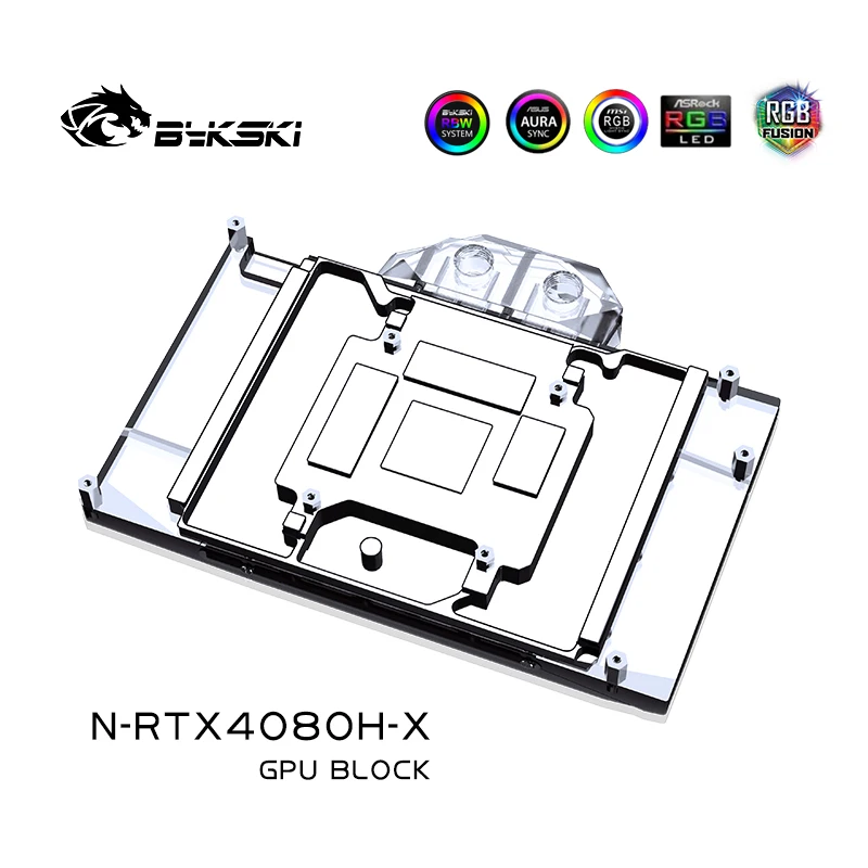 Bloc GPU Bykski N-RTX4080H-X p - Rtx 4080 Water Cooling Block avis et prix
