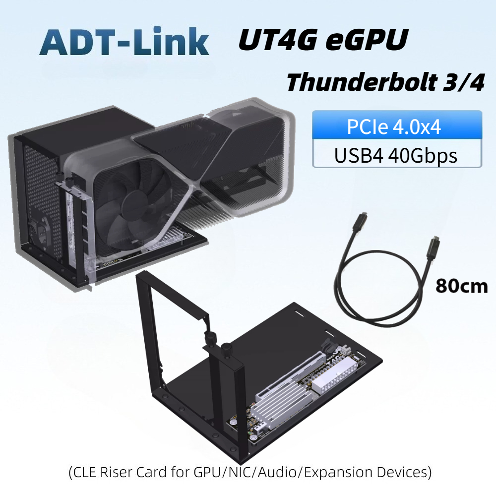 Nouvel adaptateur externe EGPU - Gpu External Dock Egpu Thunderbolt 4 avis et prix