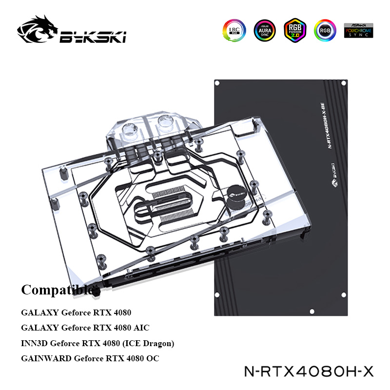 Bykski GPU refroidisseur d'eau - Rtx 4080 Water Cooling Block avis et prix