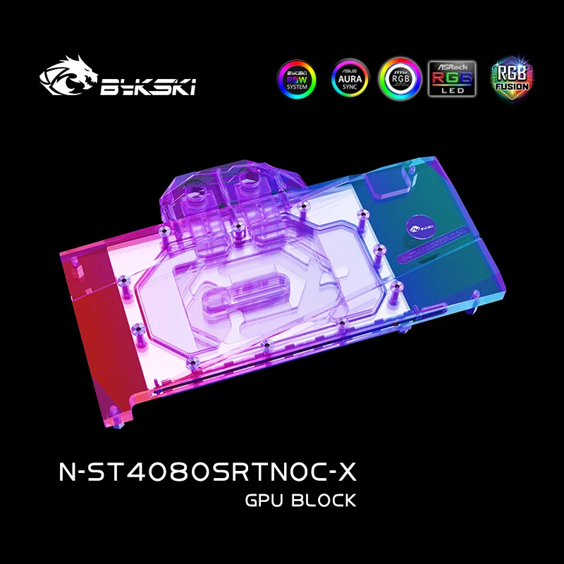 Bloc GPU Bykski N-ST4080SRTNOC - Rtx 4080 Super 16Gb avis et prix