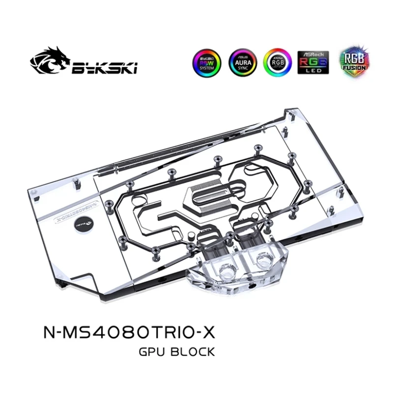 Bloc GPU Bykski pour carte gra - Rtx 4080 Water Cooling Block avis et prix