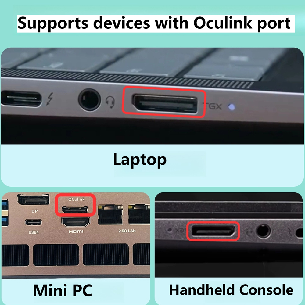 Station d'accueil GPU externe  - Oculink Gpu Dock Station avis et prix